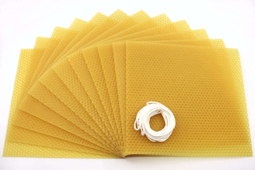 Natural Beeswax Candle Making Kit