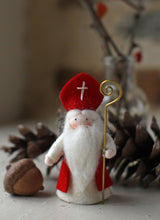 Load image into Gallery viewer, St. Nicholas Felted Waldorf Doll
