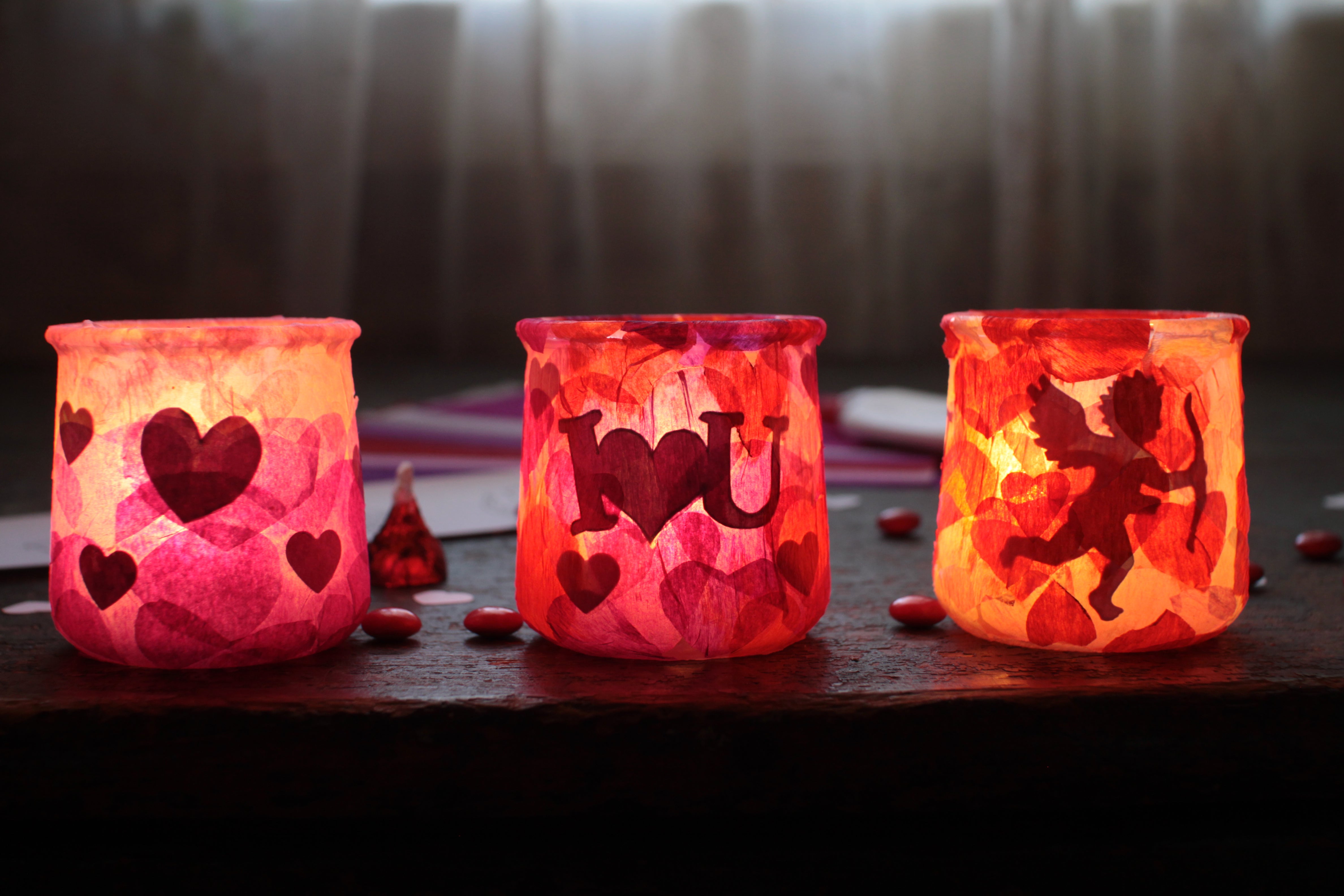 Make-It-Yourself Valentine Lantern Craft Kit